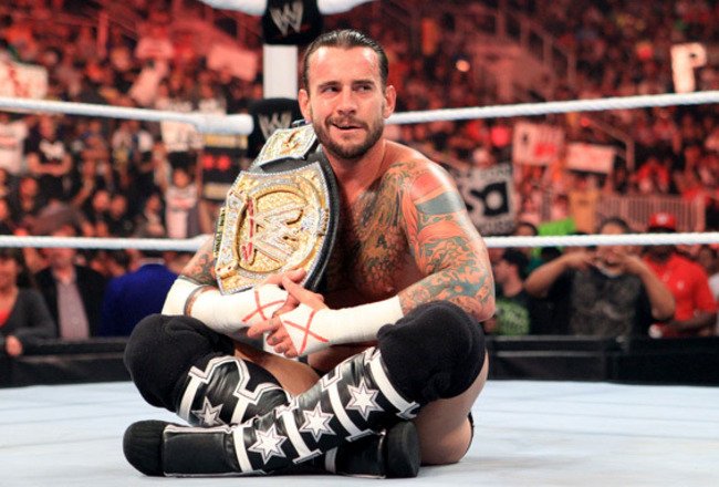 cm punk wwe wrestling