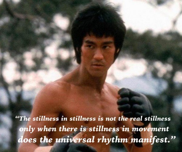 The stillness in stillness is not the real stillness; only when there is stillness in movement does the universal rhythm manifest