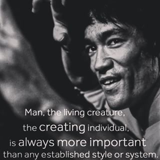 Man, the living creature, the creating individual, is always more important than any established style or system. 