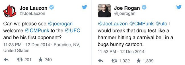 Joe Rogan Lauzon Cm punk