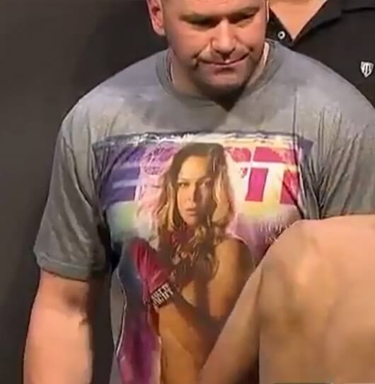 dana-white-ronda-rousey-shirt-530x542