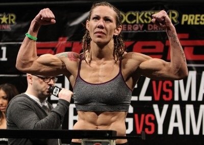 Ronda says the two can fight once Cyborg gets off the juice, Cyborg says she doesn't even do steroids anymore. 