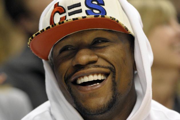 Floyd's got every reason to smile.