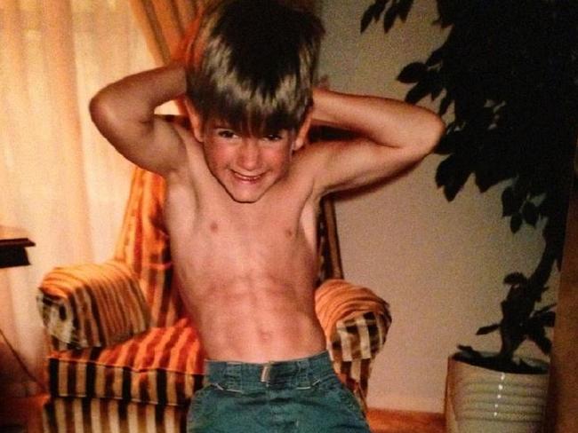 He had abs before kindergarten. He was born to fight.