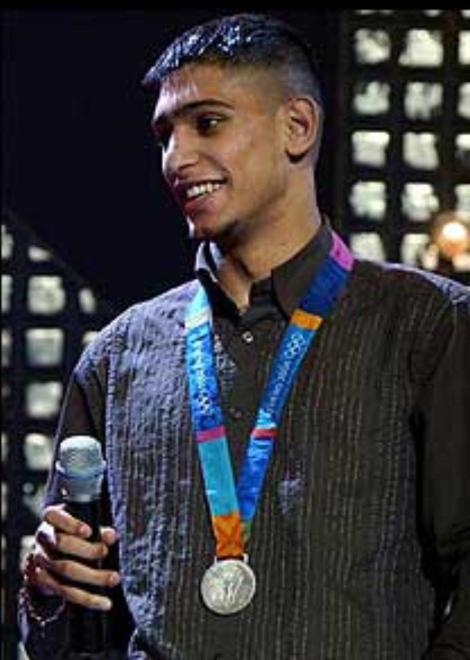 Medal winner Amir Khan