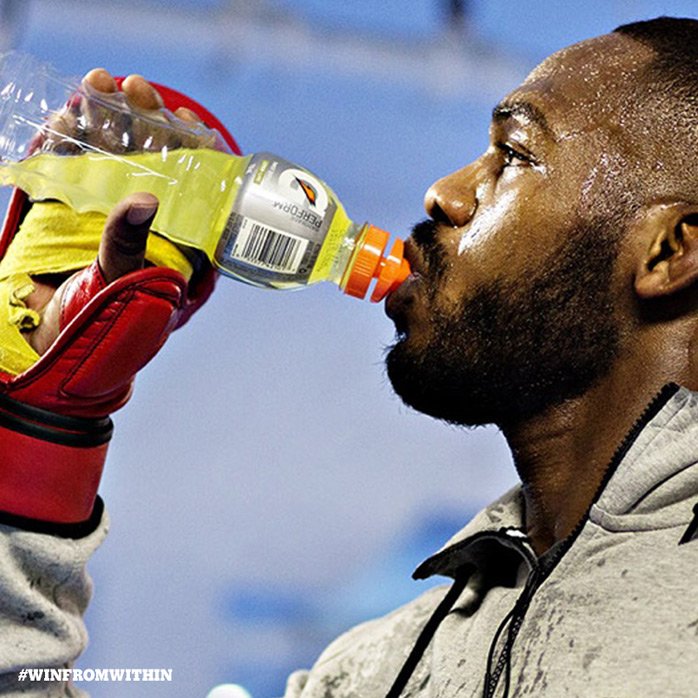 Jones is paying for his own Gatorade these days, just like the rest of us.