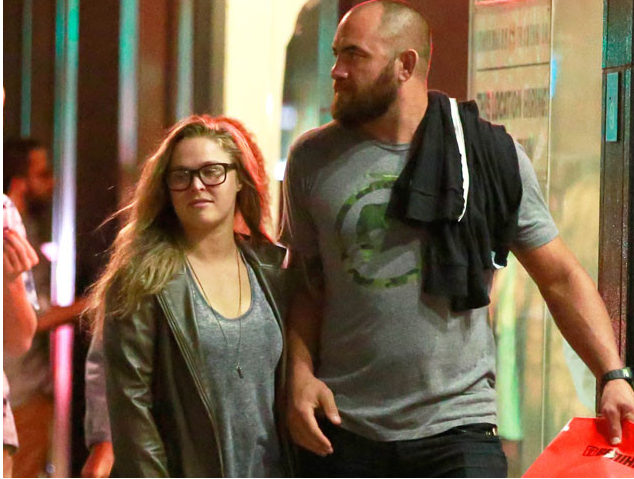 Rousey says Travis Browne helped her a lot after the loss.
