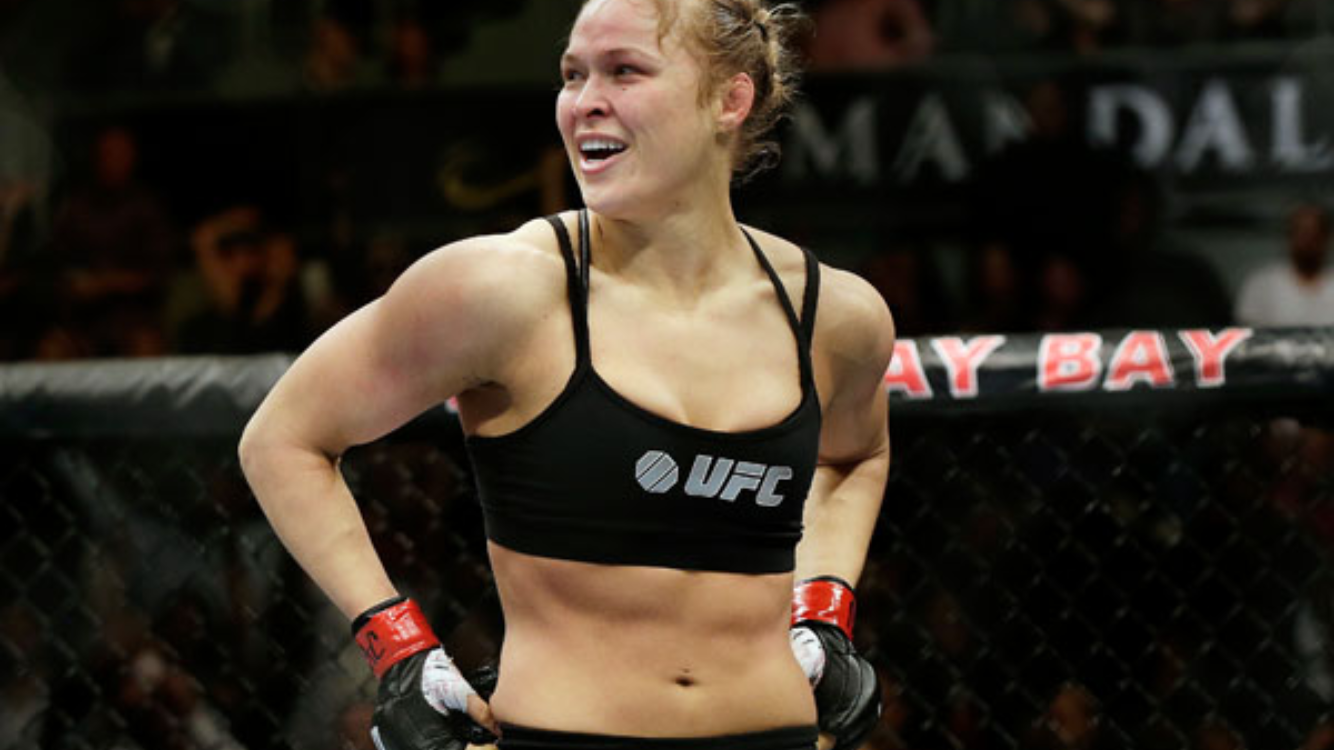 Ronda Rousey gunning for a career in WWE?