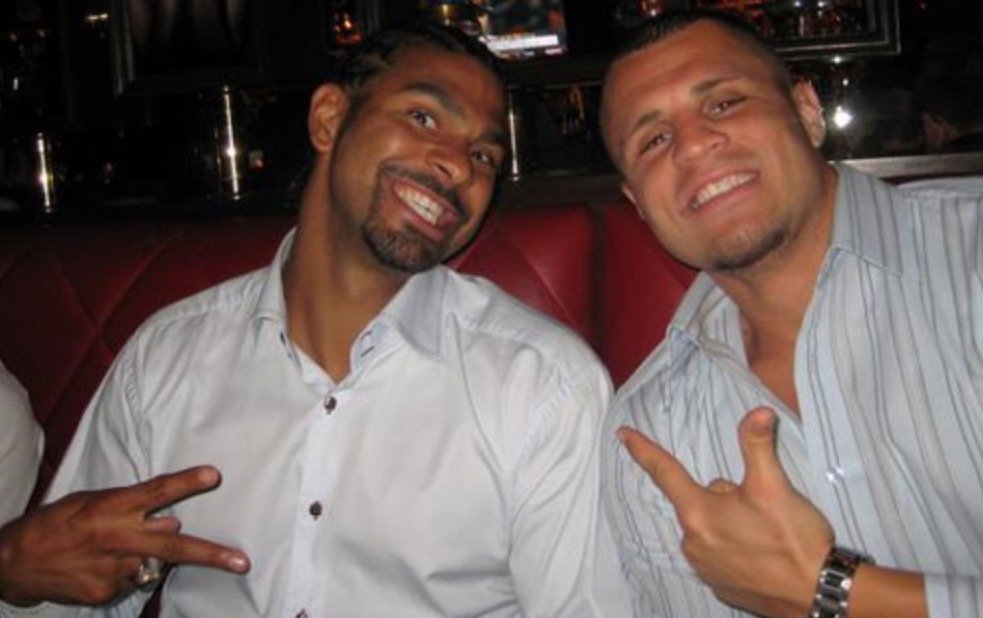 David Haye and BJ Flores