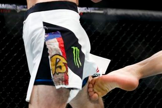 That's the piece that got Cerrone fined by the UFC and Reebok.