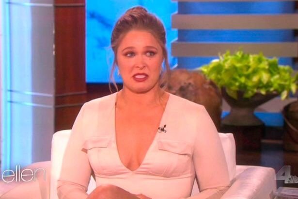 Ronda Rousey on Ellen recently