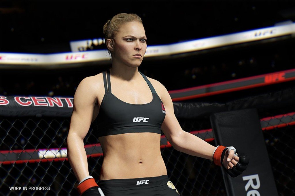 "Nooope. Nope, nope, nope nope nope!" --Ronda Rousey on playing as herself in EA Sports UFC 2