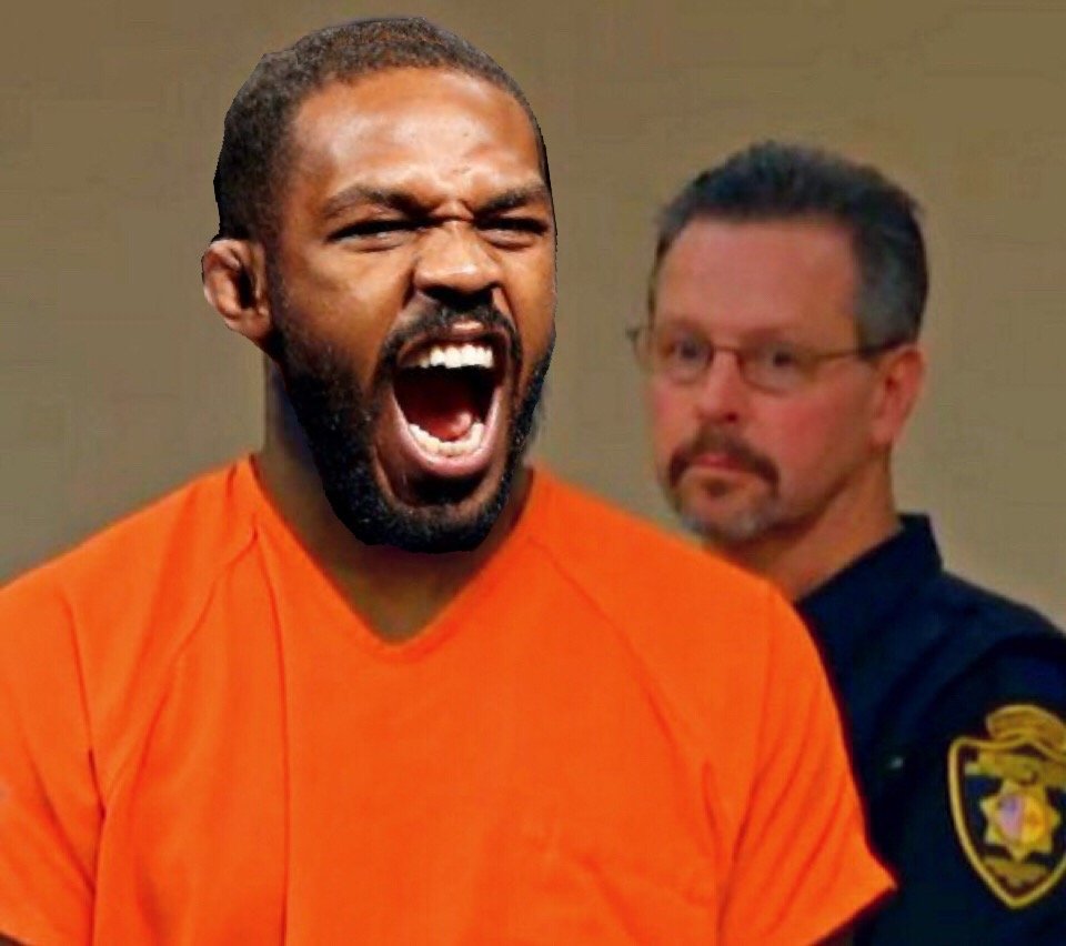 Jon Jones was very unhappy and disagreed with certain traffic tickets. 