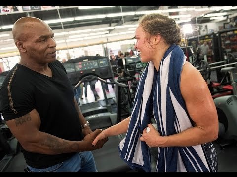 Mike Tyson and Ronda Rousey