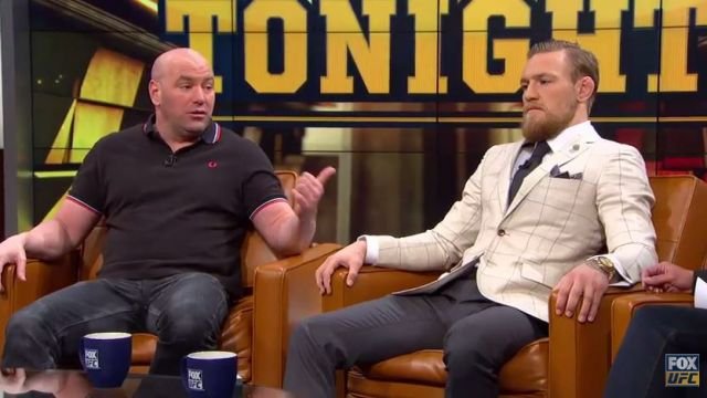Dana is not happy with Conor not wanting to come to Vegas. 