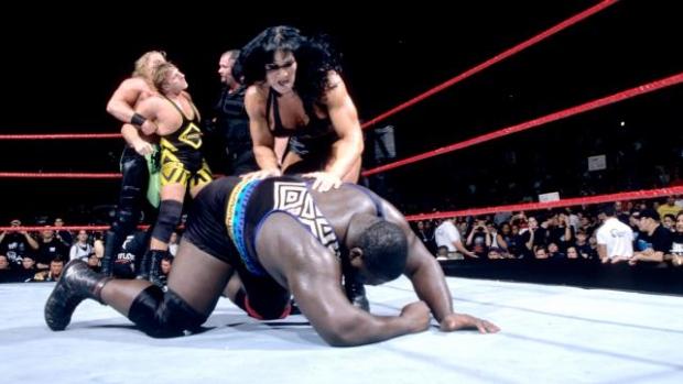 Chyna in the 1999 Royal Rumble.