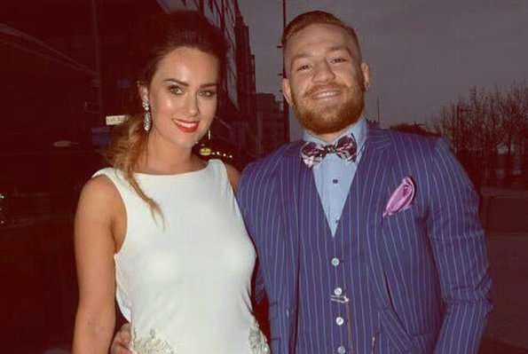 McGregor and his girlfriend, Dee Devlin, at the 2014 VIP Awards. Photo by Devlin on Twitter @DeeDevlin1.