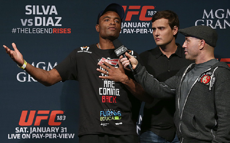 Silva signed a contract extension ahead of his fight with Nick Diaz.