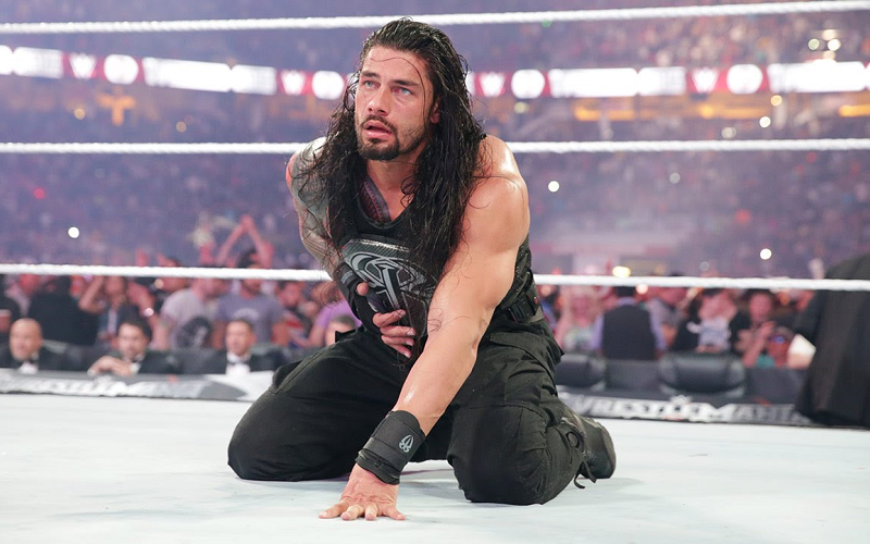 Roman Reigns, a WWE main eventer, was just recently suspended for a wellness policy violation. Photo by WWE.
