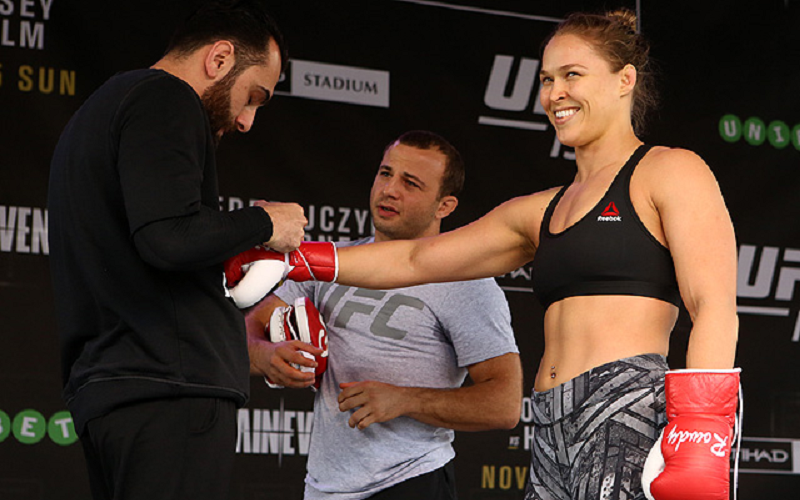 Ronda Rousey is represented by the new UFC owners...which may or may not be legal! Photo by Sherdog.