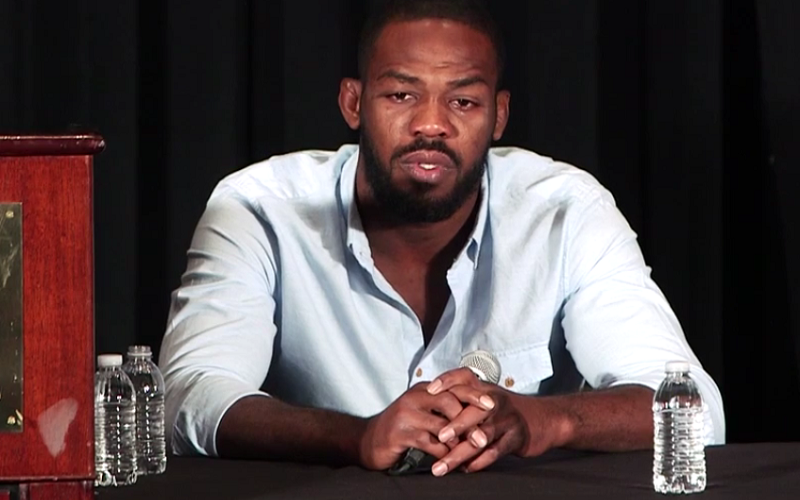 Jon Jones' complete collapse sucks for him, sucks for the UFC, and sucks for the fans. Screen grab by us.