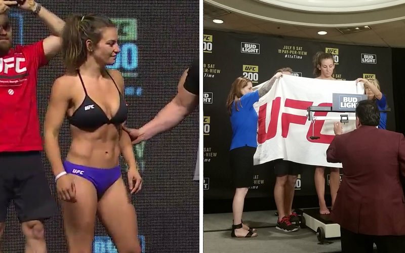 Miesha Tate Had To Get Naked Very Quickly To Make Weight For Ufc 200