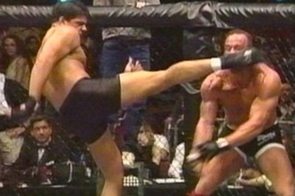 Pete Williams has largely been forgotten, but owns one of the scariest knockouts in UFC history over former heavyweight champ Mark Coleman. Photo by Rolling Armbar.