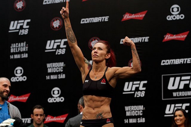 Cyborg has trouble cutting down to 145 pounds, and the extra 5 pounds she cut for her UFC debut was downright scary. Photo by Sherdog.