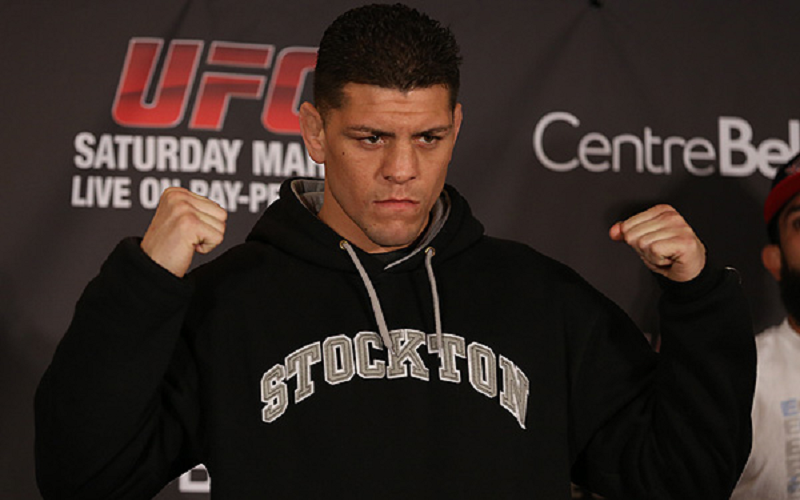 Nick Diaz hasn't been fighting much and hasn't been winning much, but is still one of MMA's biggest names. Photo by Sherdog.