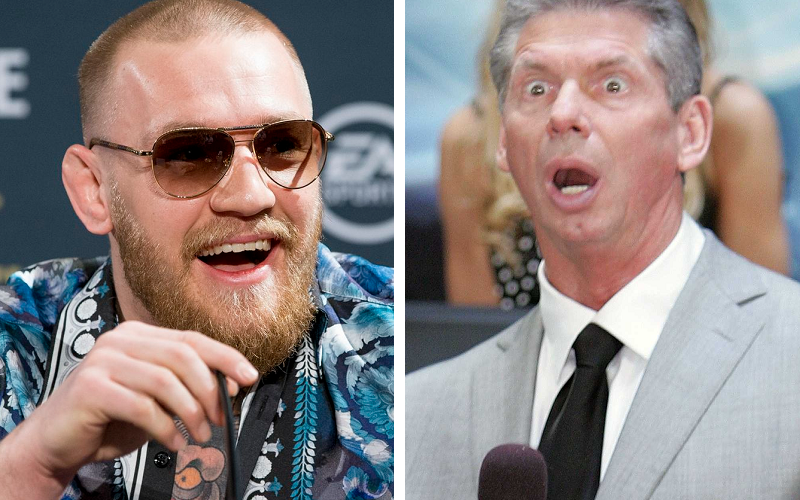 Conor McGregor's smack talk last week angered a whole lot of WWE wrestlers, past and present.
