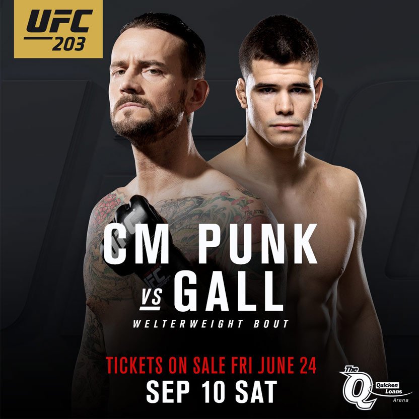 Mickey Gall is the man who will face CM Punk. 