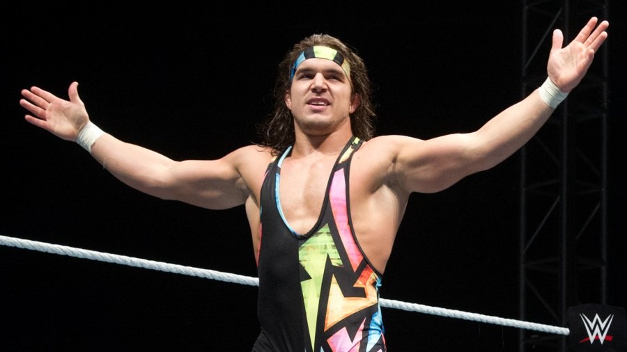 Chad Gable's gimmick in the WWE is that he's an excellent technical wrestler...and it's true! Photo by WWE.