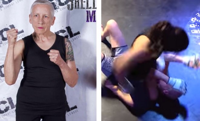 Unfortunately, that time that grandma tried out mixed martial arts didn't go NEARLY as well. 