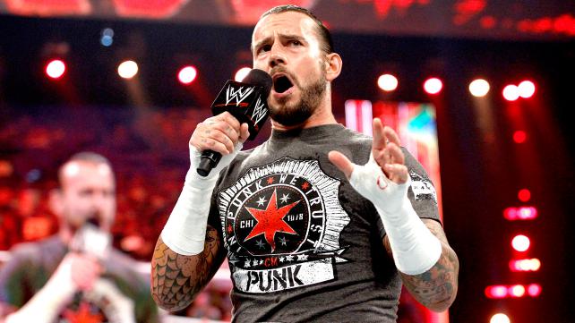 CM Punk took a whole lot of rough beating in the WWE before signing with the UFC. Photo by WWE.
