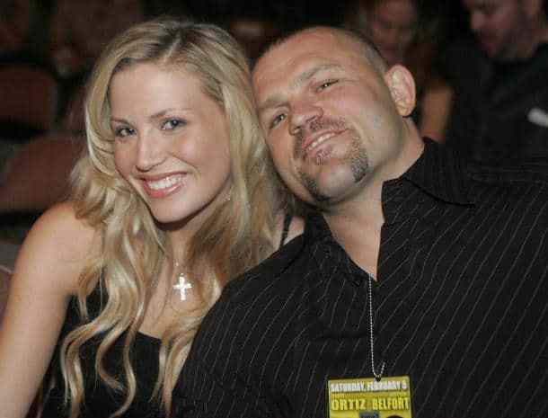 Chuck Liddell and Willa Ford
