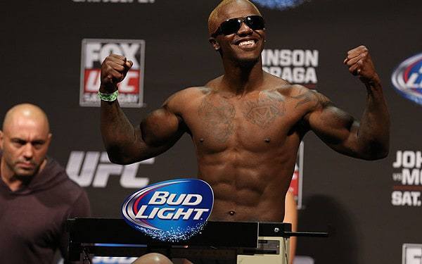 Melvin Guillard Smiles at Weighing In