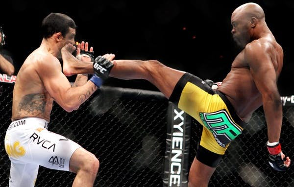 anderson silva knockouts vitor belfort