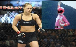Ronda Rousey Pink Power ranger