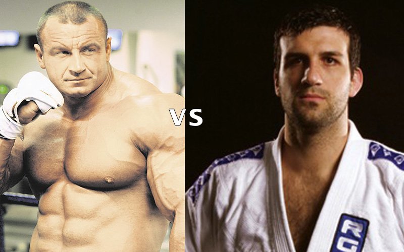 Mariusz Pudzianowski vs rolles gracie ksw21