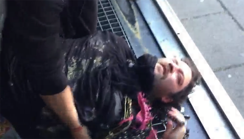 bam margera knocked out iceland
