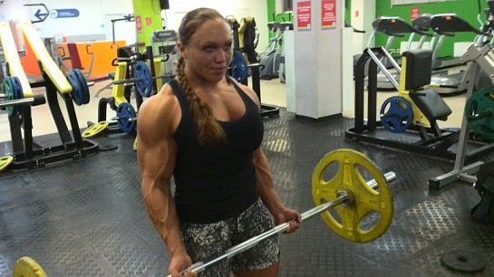 This 23 Year Old Russian Weightlifter Has The Most Unusually Muscular ...