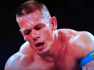 John Cena broken nose