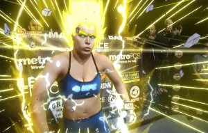 Ronda rousey super saiyan