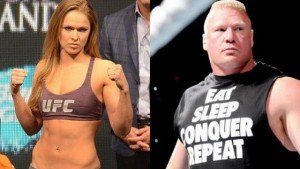 brock lesnar ronda rousey