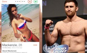 tinder ufc fighter