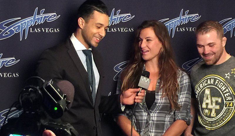 Rousey Miesha tate reaction