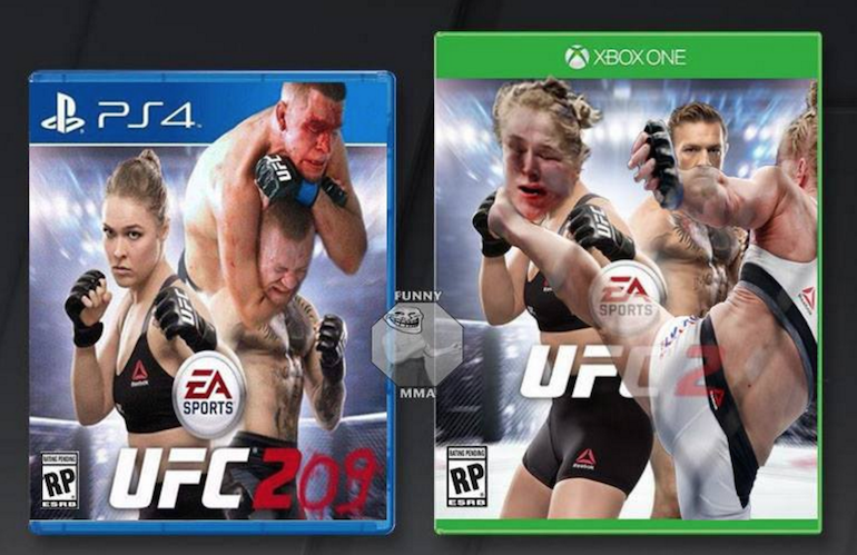 Check Out These Hilarious EA Sports UFC Alternate Covers