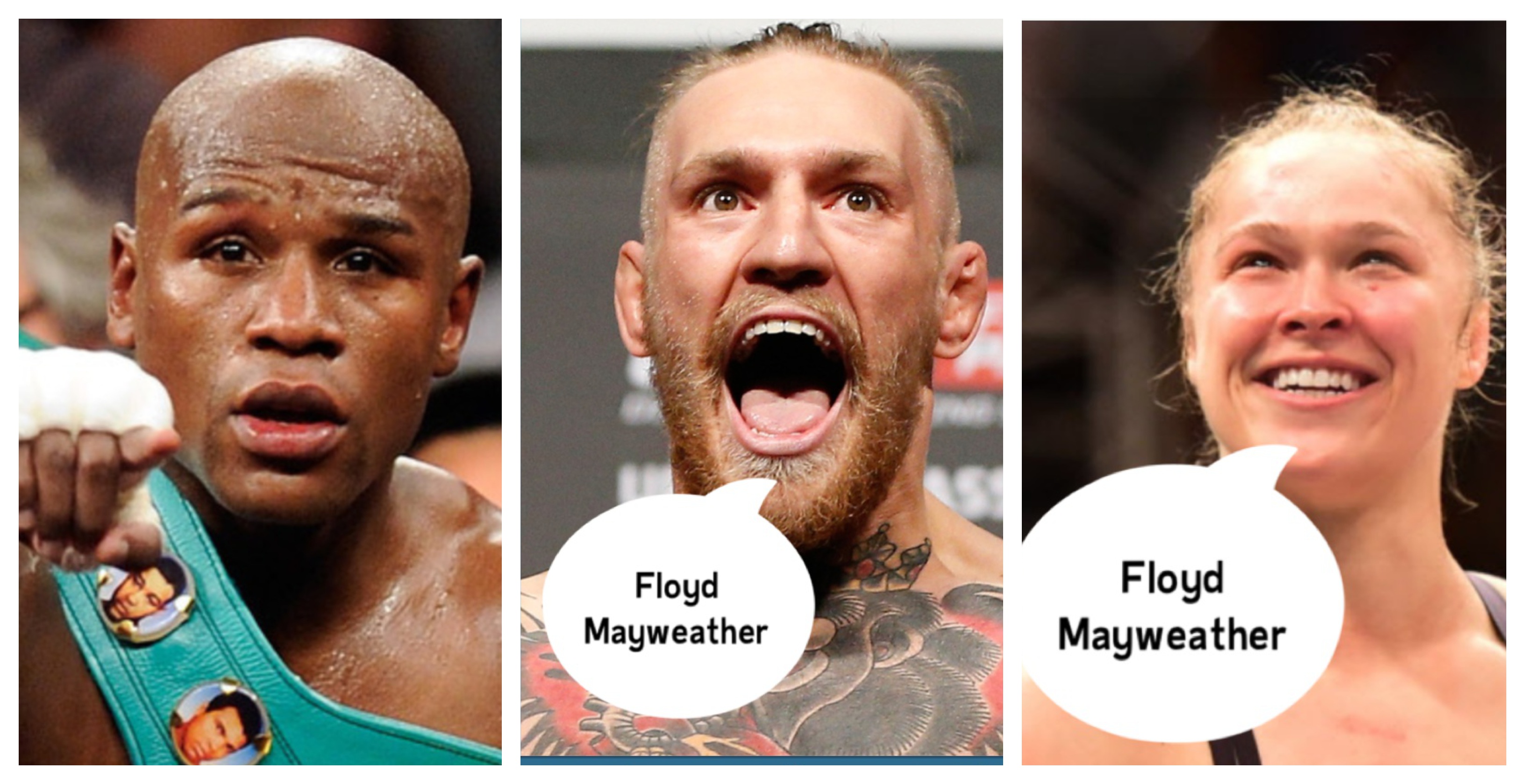 Floyd Mayweather Responds to the Negativity Conor McGregor and Ronda Rousey Show Him