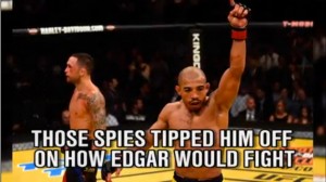 Jose Aldo Spied on Edgar