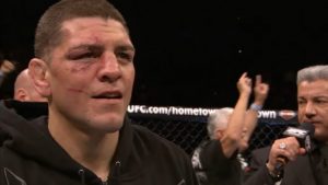 Nick Diaz and Stephen Thompson